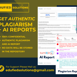 Plagiarism & AI Checking with Report